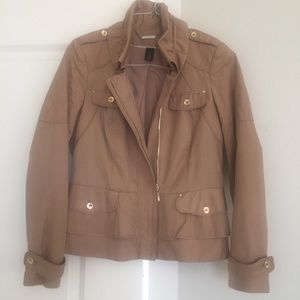 WHBM Lightweight Peplum Short Jacket